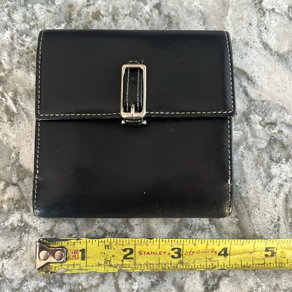 Authentic Coach black leather wallet